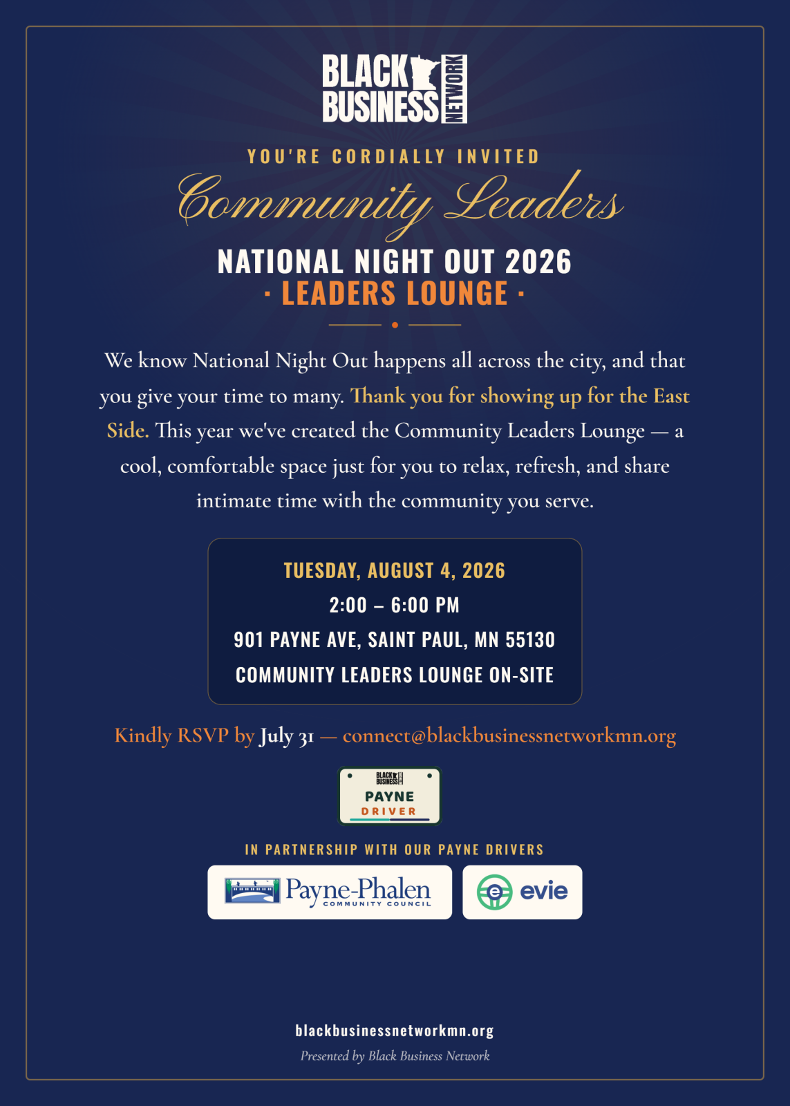 Community Leader Lounge
