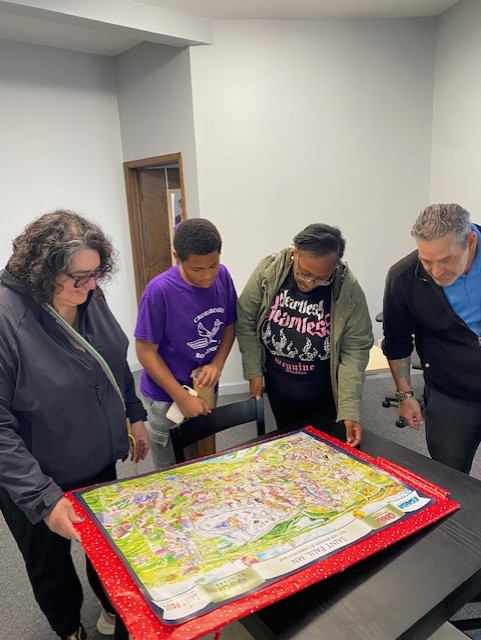 Finding our place on the map