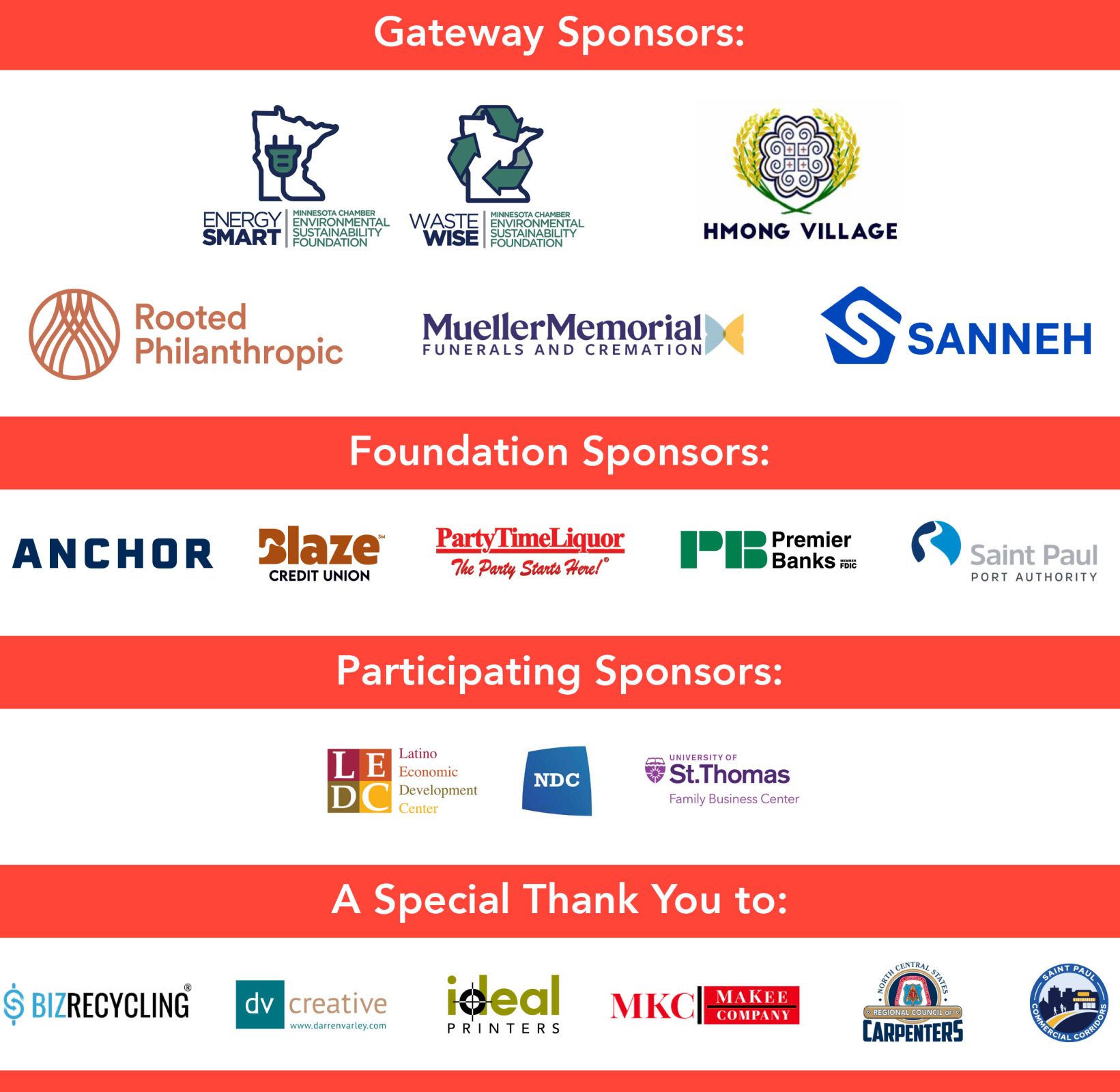sponsors
